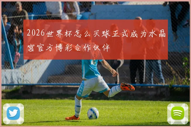 2026世界杯怎么买球正式成为水晶宫官方博彩合作伙伴