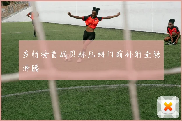 多特榜首战贝林厄姆门前补射全场沸腾